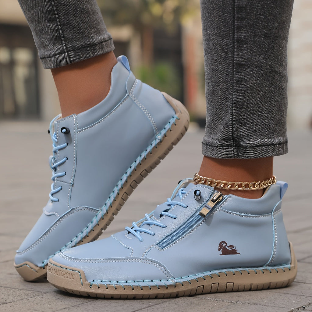 Mila  – Komfortable orthopädische Sneakers + Reißverschluss