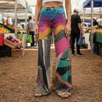 Emilia™- Boho Relaxed Fit Vintage Trousers