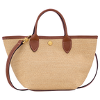 Longchamp - Le Pliage XS Basket Bag Brown Canvas