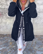 Nathalia™ - Classic Jacket with Zip Closure