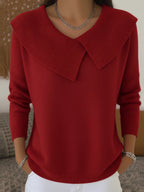 Aurora | Cozy Sweater with Soft Collar