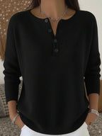 Mira | Button-Up Knit Sweater