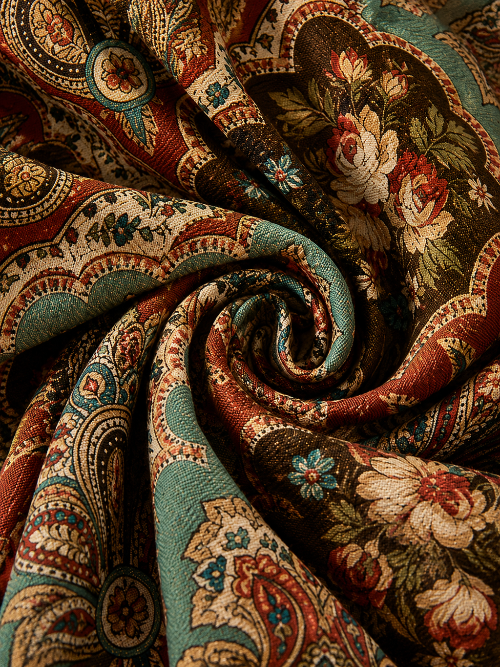 Cypriana | Vintage Bohemian Autumn Dress
