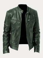 Chaqueta de cuero signature