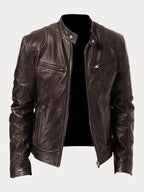 Chaqueta de cuero signature