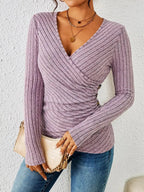 AURORA - Tummy Tucking Long Sleeve Top - DWOD4 - YD045001 - MOOD Melbourne