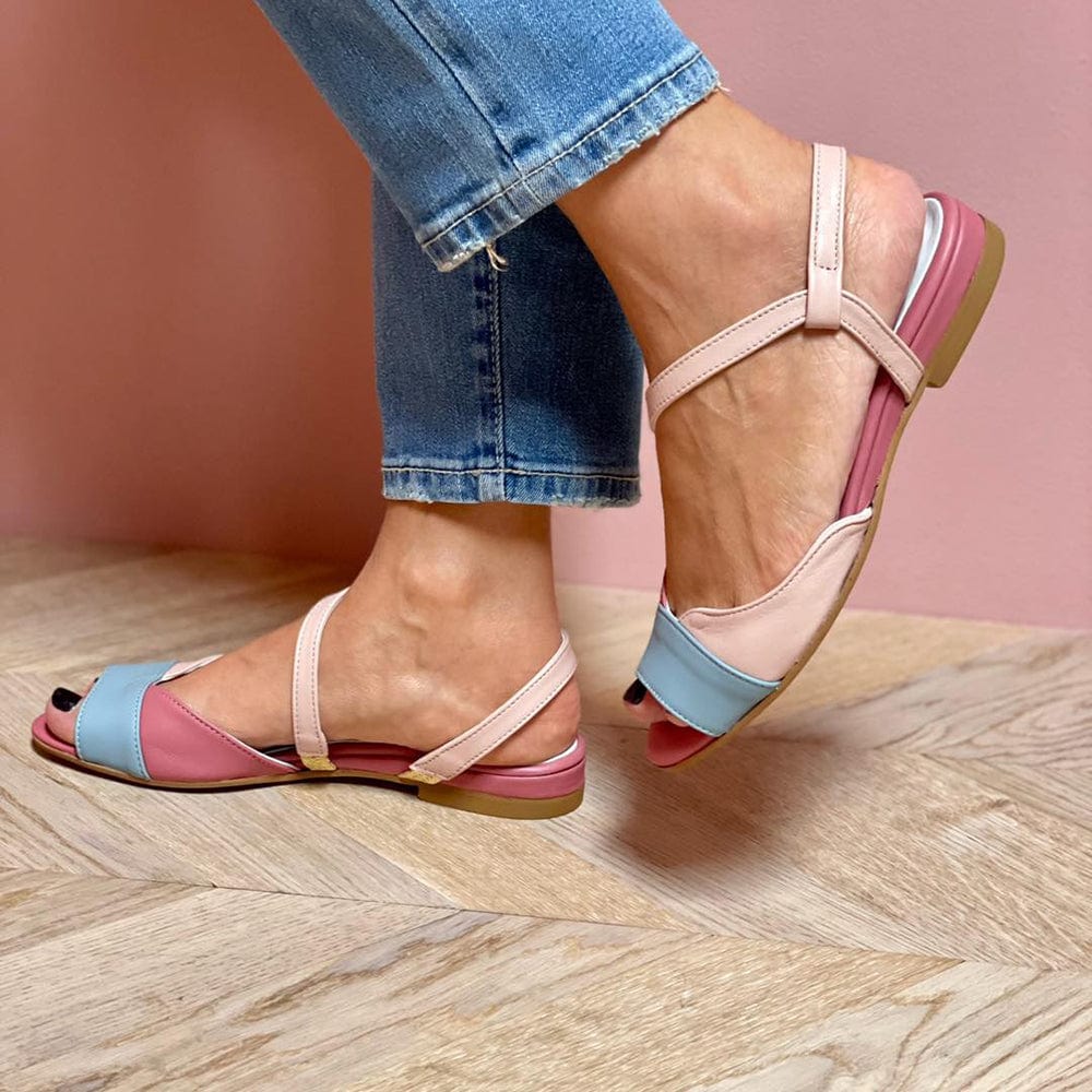 Ellela - Color Block Flats