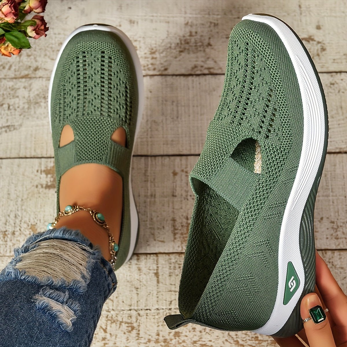 Carry™ | Supportive Comfort Slip - On Shoes - SUNDRA