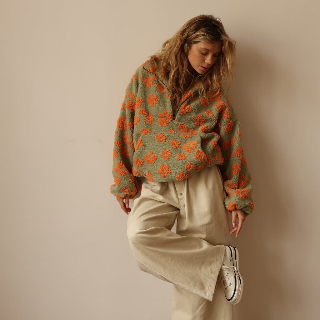 Daisy | Fleece Pullover Bloom