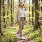 Mila  – Komfortable orthopädische Sneakers + Reißverschluss