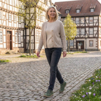Mila  – Komfortable orthopädische Sneakers + Reißverschluss