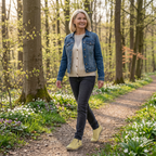 Mila  – Komfortable orthopädische Sneakers + Reißverschluss