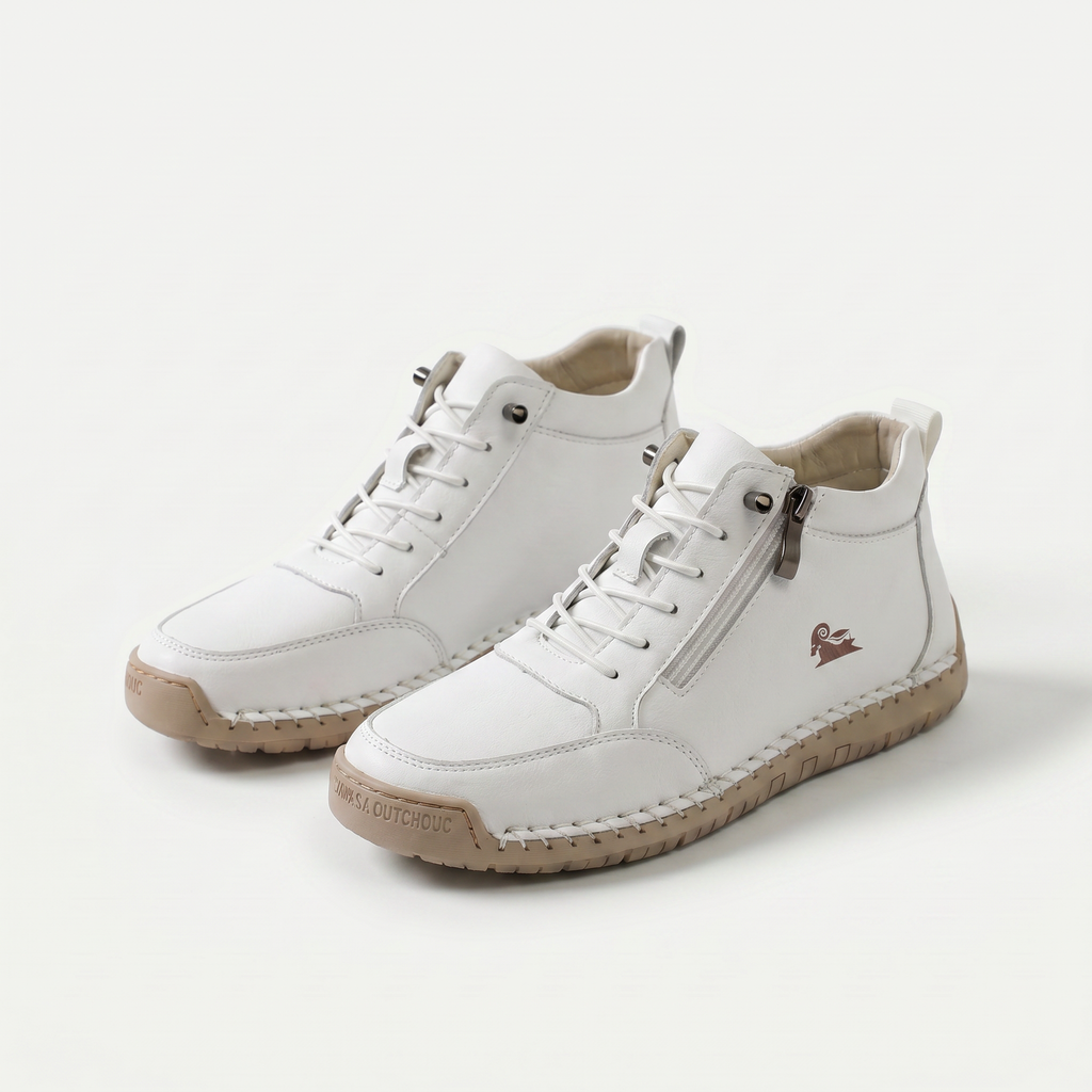 Mila  – Komfortable orthopädische Sneakers + Reißverschluss