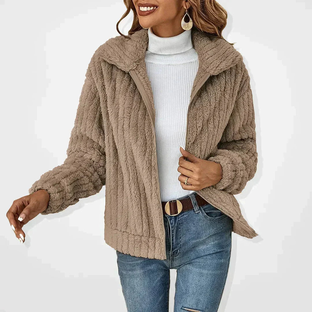 Rhonda - Casual plushy cardigan - Sweaters & Cardigans - MOOD Melbourne